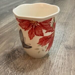Lenox “Blue Butterfly” Fine Bone China Christmas 12 oz Mug
